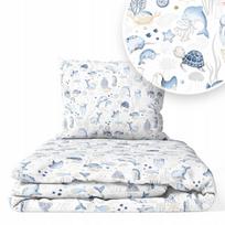 Patalynės užvalkalų komplektas kūdikiams 135x100 MyBaby, 2 dalių