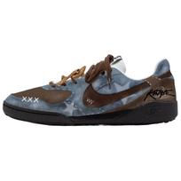 Nike Terra Manta Fantasia, Wasteland Saturn Textile, Leather Slip Resistant Low top Casual Shoes Women's Blue HQ1940-100(Team1210-) 36