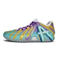 Nike Ja Morant 3 REGO Hot Dog, Versatile Master Low top Basketball Shoes Unisex Gray Silver Purple Green HF2794-100(Team1189-) 44.5
