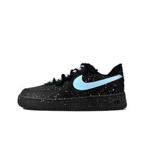 Nike Air Force 1 Ether Blue Baby's Breath Slip Resistant Abrasion Resistant Low top Skateboard Shoes Unisex Black Blue CW2288-001(Team619-) 42