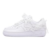 Nike Air Force 1 Neslystantys Atsparūs dilimui Neslystantys Atsparūs dilimui Žemi Kateboardo Batai Moteriški DD8959-100(Team74-) 38.5 white