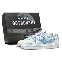 Nike Court Vision 1 Great Journey West, Island Planet, Special Shoe Box Low top Skateboard Shoes Men's DH2987-101(Team256-SBOX) 38.5