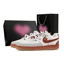 Nike Court Vision Stunning Heart Box Abrasion Resistant Low top Skateboard Shoes Men's HF1068-133(Team773--) 43