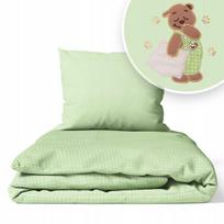 Patalynės užvalkalų komplektas kūdikiams 120x90 MyBaby, 2 dalių