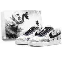 Nike Court Vision 1 Skateboard Shoes Unisex Low Top White DH2987-100(Team210-S-BOX) 43