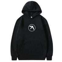 Aphex Twin Logotipo Spaudinio Gobtuvėlis Vyrams Moterims Laisvalaikio Vintažinis Vilnos Medvilninis Gobtuvėlis Vyriškas Per dydį Megztinis su Gobtuvu S