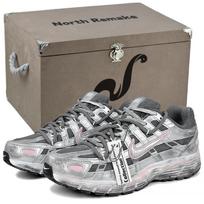Nike P 6000 Abrasion Resistant Lightweight Wear resistant And Lightweight Low top Running Shoes Women's Gray Pink BV1021-106(Team96-S-BOX) 38.5