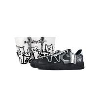 Nike Air Force 1 Gray Track 2.0 Low top Skateboard Shoes Unisex Black Gray HM9483-001(Team619-2.0BOX) 40.5