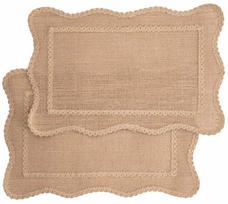 Stalo padėkliukas Homla Calma 244103, 35 cm x 30 cm, 2 vnt., Ruda sp.