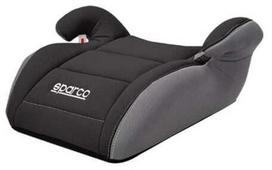 Prekė su pažeista pakuote. Autokėdutė-paaukštinimas Sparco F100K, juoda sp./pilka sp., 22 - 36 kg