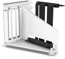 Prekė su pažeista pakuote. Vaizdo plokščių laikiklis NZXT Vertical GPU Mounting Kit, balta sp.