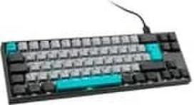 Ducky Miya Pro Moonlight TKL Gaming Keyboard for PC/Mac, MX-Brown, White LED - Dark Grey