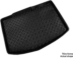 Mix Plast Plastikinis Bagažinės kilimėlis Toyota Yaris nuo 2011m. (plonas atsarginis ratas bagažinėje, apatinis)