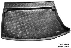 Mix Plast Plastikinis Bagažinės kilimėlis Hyundai i30 plonas atsarginis ratas bagažinėje 2007-2012m.