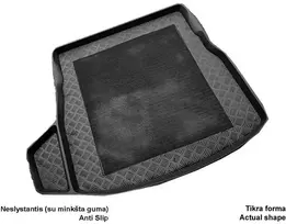 Mix Plast Plastikinis Bagažinės kilimėlis Toyota Corolla sedanas 2013-2018m.