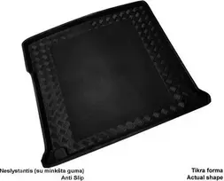 Mix Plast Plastikinis Bagažinės kilimėlis Mercedes ML- class W166 nuo 2011m.