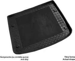 Mix Plast Plastikinis Bagažinės kilimėlis Volkswagen Caddy 5d. nuo 2004-2020m.