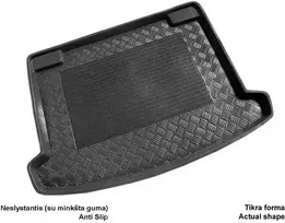 Mix Plast Plastikinis Bagažinės kilimėlis Renault Clio IV Grand Tour nuo 2013m.