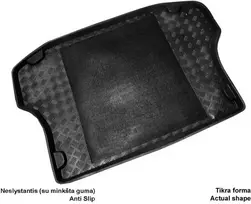 Mix Plast Plastikinis Bagažinės kilimėlis Kia Sorento 5 vietų 2003-2010m.