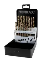 Grąžtas 19 dalių grąžtų rinkinys RUKO Terrax HSS Co