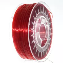 3D plastikas Devil Design PET-G 1.75mm 1kg - Ruby Raudona Transparent