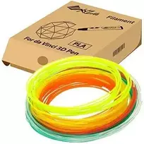 XYZPrinting 3D rašiklio PLA 1.75mm plastikas 216g - 6 atsitiktinės spalvos
