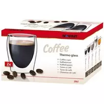 Scanpart COFFEE dvigubo stiklo stiklinės 2 x 175 ml