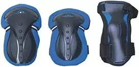GLOBBER kelių ir alkūnių apsaugų rinkinys, mėlynas Junior XXS RANGE A (25KG),540-100