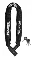 Masterlock MASTER LOCK Grūdinto plieno dviračio spyna su nailoniniu apvalkalu ir 2 raktais