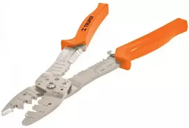 Kabelio nužievinimo, kirpimo bei užspaudimo replės 25.4cm Truper®