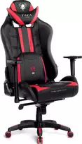 Diablo Chairs Diablo X-Ray 2.0 King Size Juodas-Raudona ergonominė kėdė
