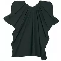 Kliento pelerina juoda Comair CRASH 128x150cm