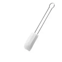 Rosle visos grandiklis 26 cm silikonas / RVS balta