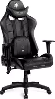 Diablo Chairs Diablo X-Ray 2.0 Normal Size Juodas-Pilkas ergonominė kėdė
