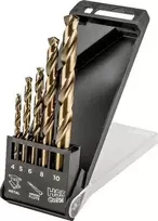 Grąžtas Grąžtų komplektas GRAPHITE HSS-Co 4.0 - 10 mm, 5 vnt.