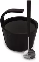 SAWO pirties rinkinys - Daugiau garo, premium, juodas 4 l