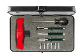 Atsuktuvo rinkinys Wiha T-handle set TorqueVario-S T 5-14 Nm