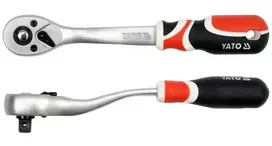 YATO terkšlė 3/8" WYGIĘTA 72 - ZĘBY 0731