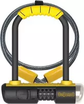 OnGuard Combo Mini DT dviračio užraktas geltona ir-juoda (8015C)