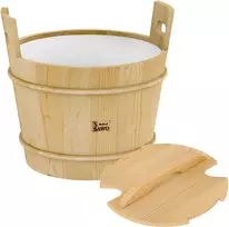 SAWO medinis kubilas su dangčiu, pušis 40 l