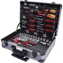 KS Tools 1/4 +1/2 universalus įrankių rinkinys, 130 dalių 911.0630