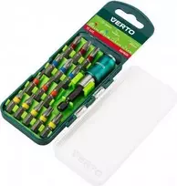 Verto Rinkinys Antgalių rinkinys, 15 dalių, 25 mm - 3 x PH, 3 x PZ, 3 x SL, 5 x TX + magnetinis laikiklis