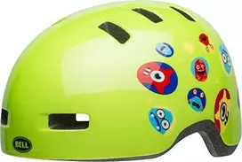 Bell Vaikiškas šalmas Lil Ripper monstras blizgus žalia XS (48-52 cm)