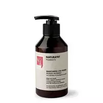 Raudoną atspalvį suteikianti dažanti kaukė Rica Natura'rt Raudona Grape Deep Raudona Mask 250ml