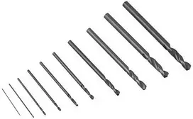 Grąžtas HSS spiralinių 0,3-3,2mm grąžtų rinkinys PROXXON