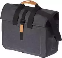 Basil Miestų vienas maišas URBN DRY BUSINESS BAG 20L, kablys, vandeniui atsparus poliesteris, anglies melee (BAS-17661)