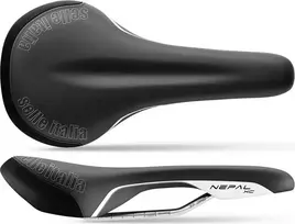 Selle Italia NETAL TI S balnelis (id match - S1) TI 316 Tube 7 Fibra- tek Juodas (SIT -028AC01AKC002)