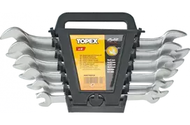 Plokšti veržliarakčių rinkinys TOPEX 35D655 (6 vnt., 6-17 mm)