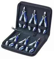KNIPEX precizinių žiedinių žiedų replių rinkinys