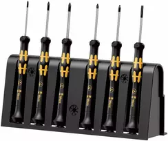 Wera 1550/6 ESD elektriko atsuktuvų rinkinys + stovas
